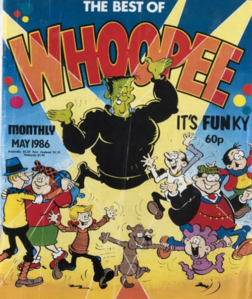 Best of Whoopee Monthly May 1986 comic cover