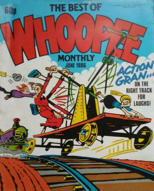 Best of Whoopee Monthly June 1986 comic cover