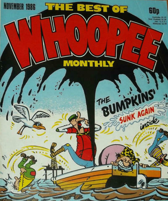 Best of Whoopee Monthly November 1986 comic cover