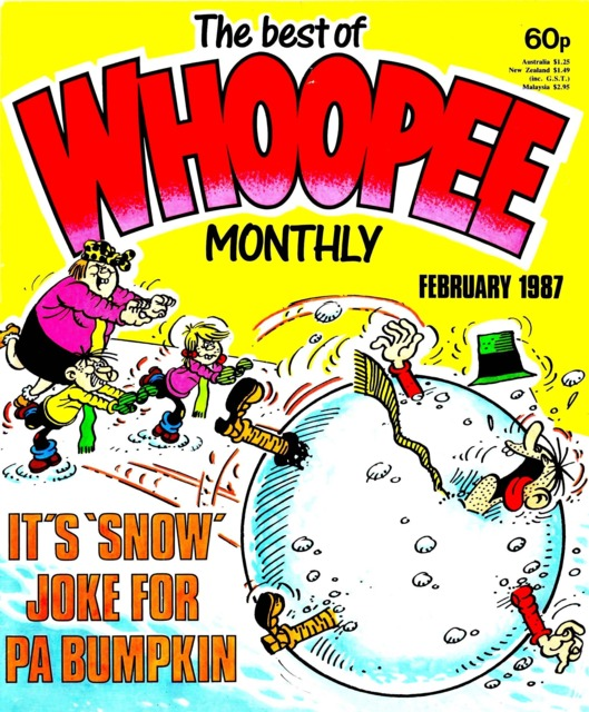 Best of Whoopee Monthly February 1987 comic cover