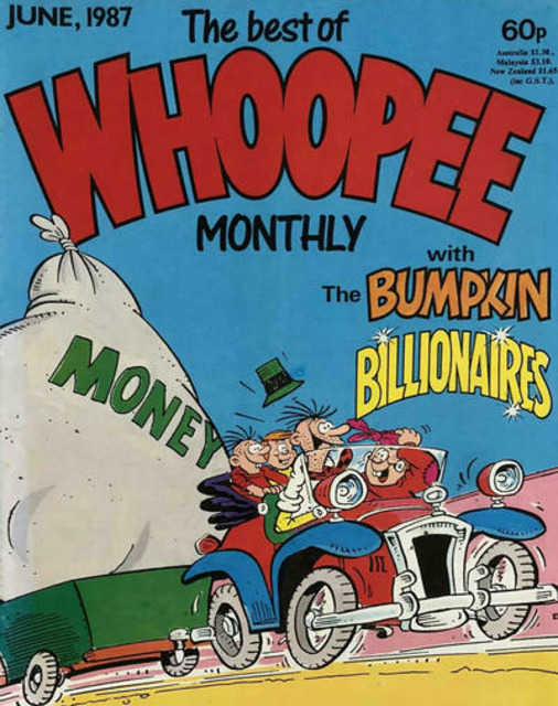 Best of Whoopee Monthly June 1987 comic cover
