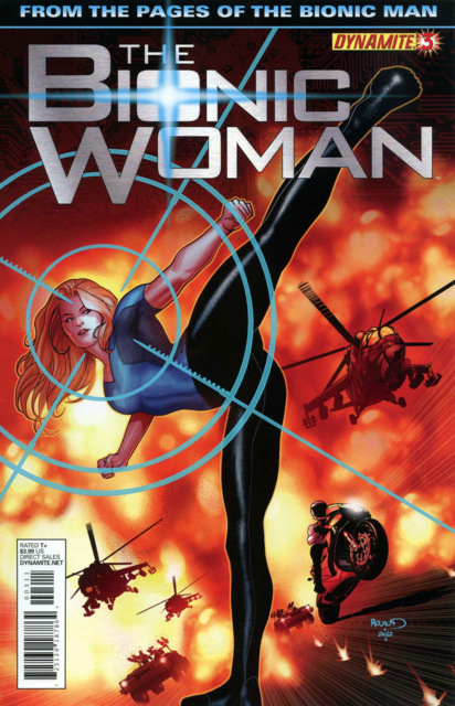 Bionic Woman #3 comic cover