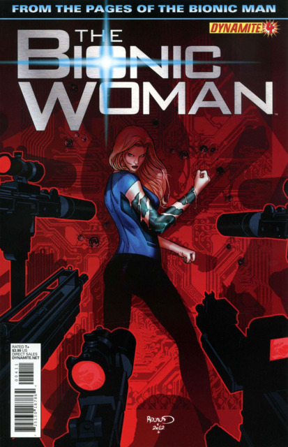 Bionic Woman #4 comic cover