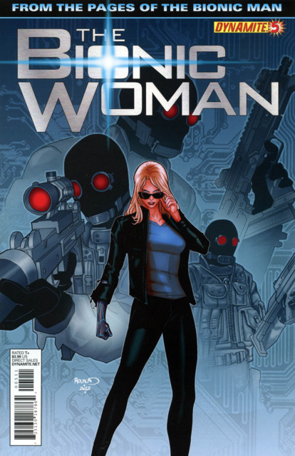 Bionic Woman #5 comic cover