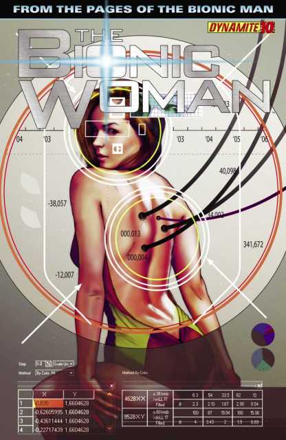 Bionic Woman #10 comic cover