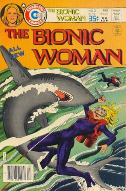 Bionic Woman #2 comic cover