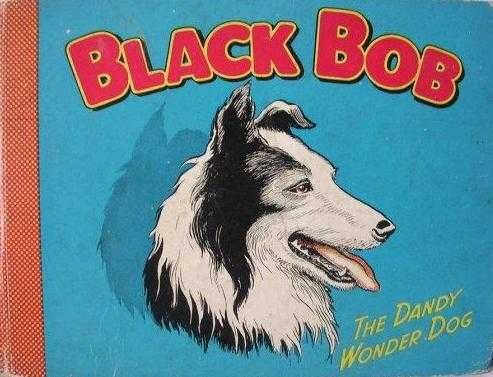 Black Bob the Dandy Wonder Dog Annual 1957 comic cover
