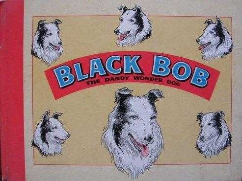 Black Bob the Dandy Wonder Dog Annual 1961 comic cover