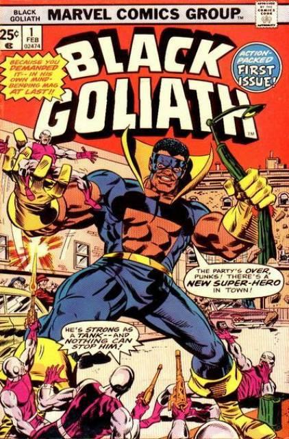 Black Goliath #1 comic cover