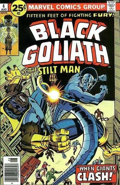 Black Goliath #4 comic cover