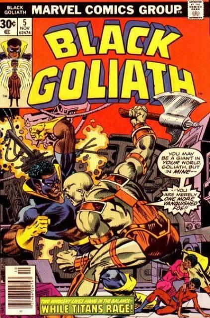 Black Goliath #5 comic cover