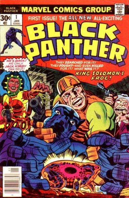 Black Panther #1 comic cover
