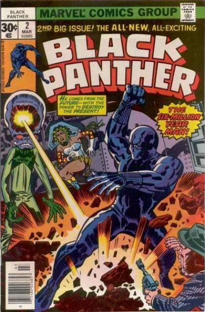 Black Panther #2 comic cover