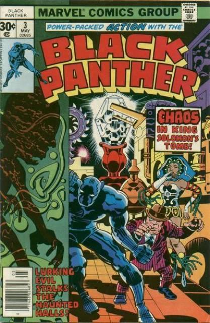 Black Panther #3 comic cover