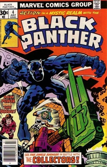 Black Panther #4 comic cover