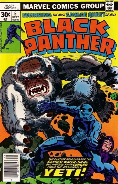 Black Panther #5 comic cover