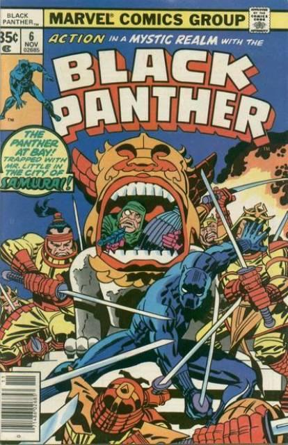 Black Panther #6 comic cover