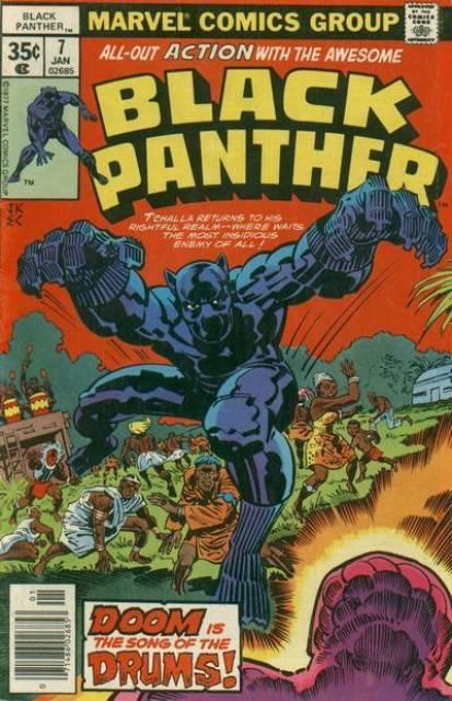 Black Panther #7 comic cover
