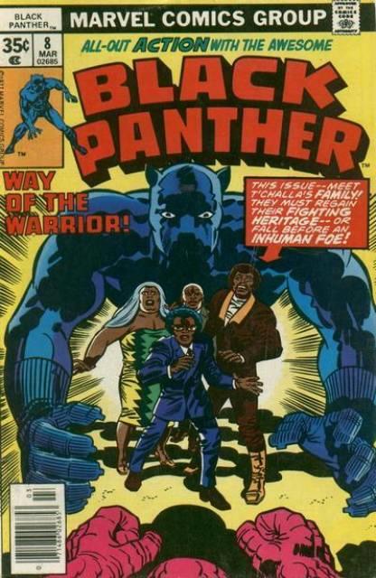 Black Panther #8 comic cover