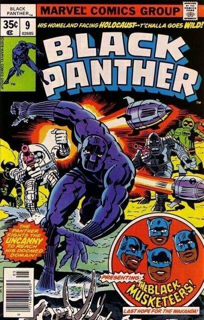Black Panther #9 comic cover