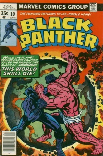 Black Panther #10 comic cover