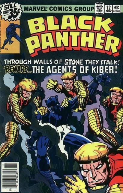 Black Panther #12 comic cover