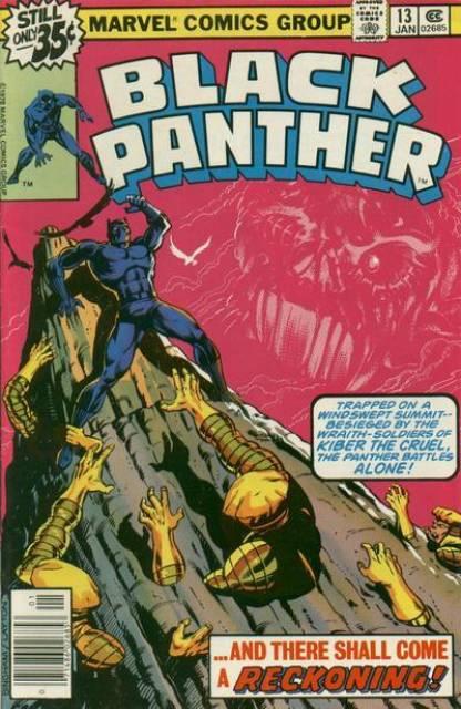 Black Panther #13 comic cover