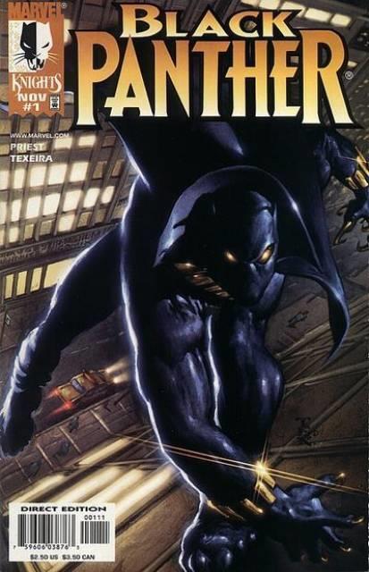 Black Panther Vol 2 #1 comic cover