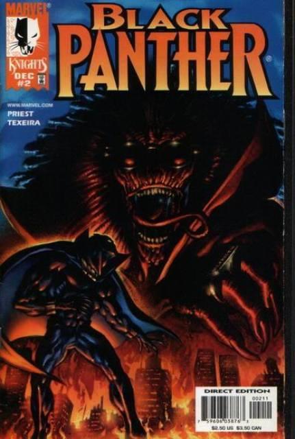 Black Panther Vol 2 #2 comic cover