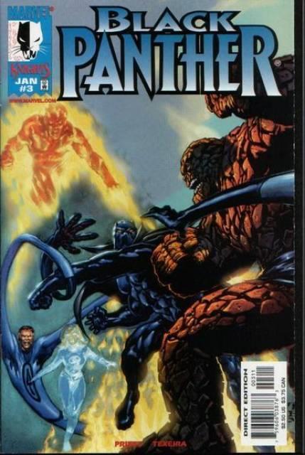 Black Panther Vol 2 #3 comic cover