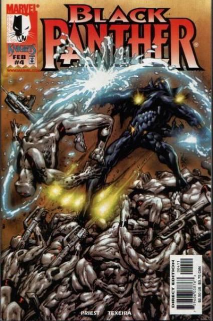 Black Panther Vol 2 #4 comic cover