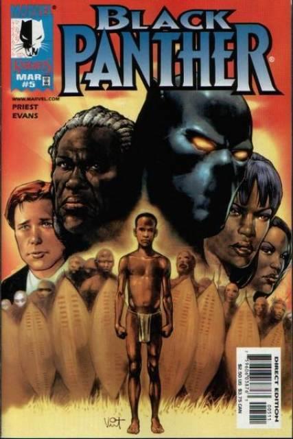 Black Panther Vol 2 #5 comic cover