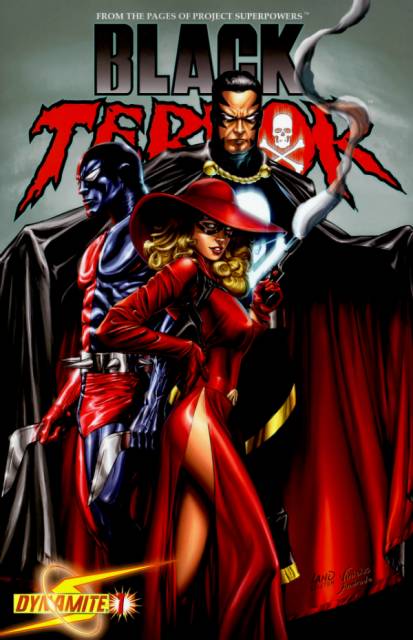 Black Terror #1 comic cover