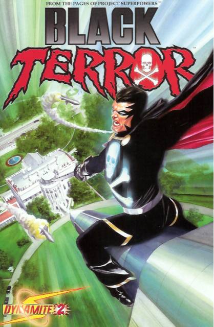 Black Terror #2 comic cover