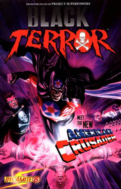 Black Terror #8 comic cover