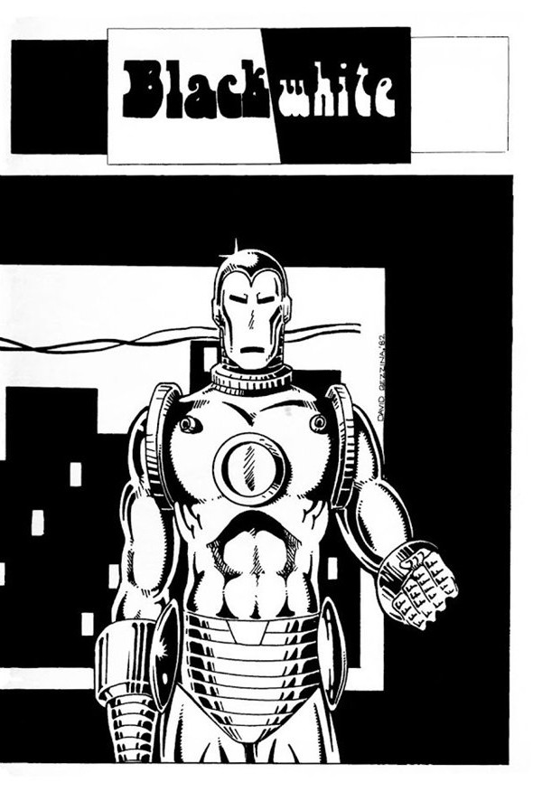 Black & White #3 comic cover
