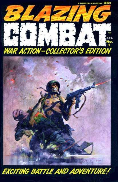 Blazing Combat #1 comic cover