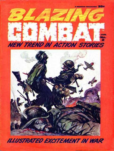 Blazing Combat #2 comic cover