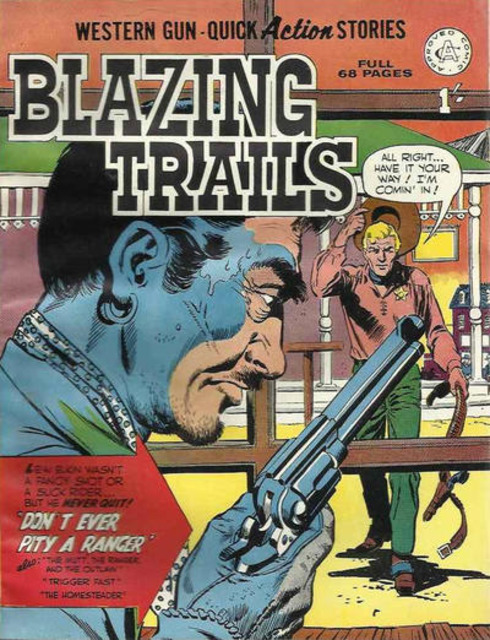 Blazing Trail #1 comic cover
