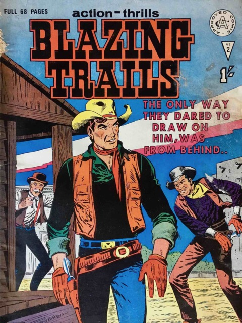 Blazing Trail #2 comic cover