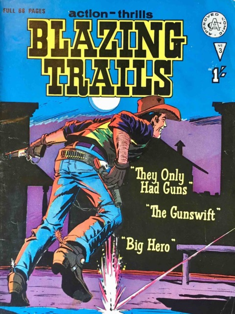 Blazing Trail #3 comic cover