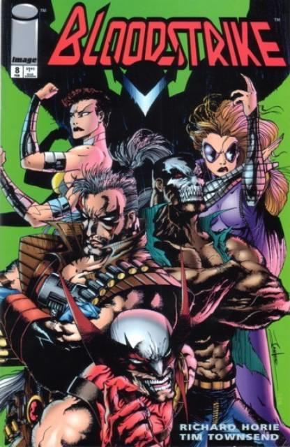 Bloodstrike #8 comic cover