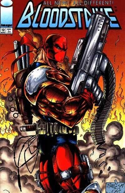 Bloodstrike #12 comic cover