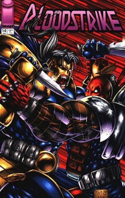 Bloodstrike #14 comic cover