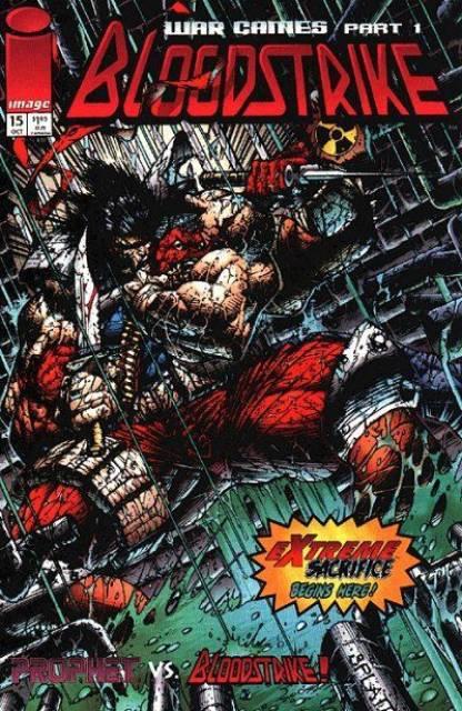 Bloodstrike #15 comic cover