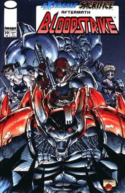 Bloodstrike #19 comic cover