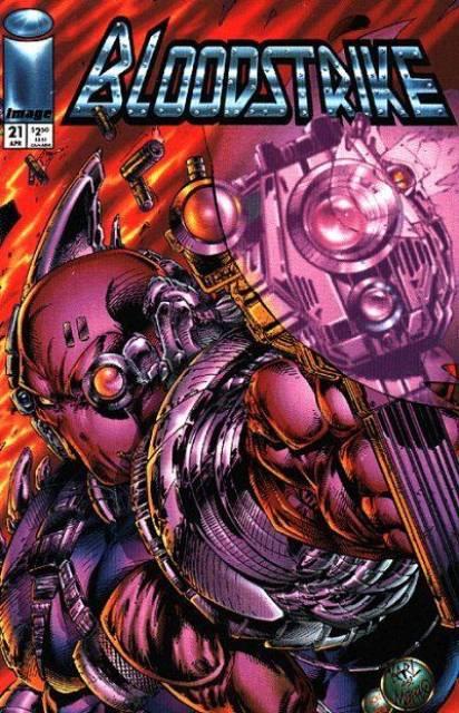Bloodstrike #21 comic cover
