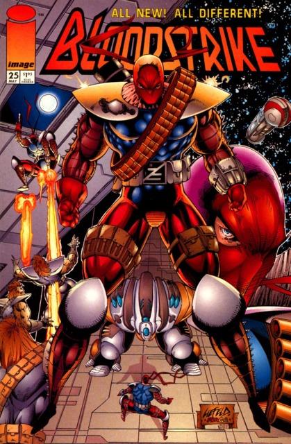 Bloodstrike #25 comic cover