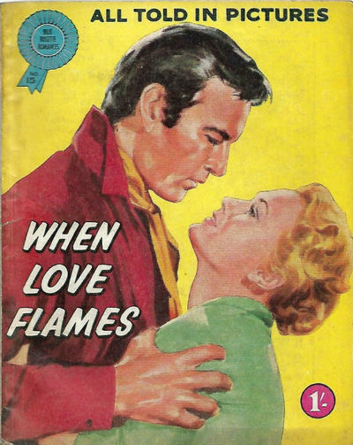 Blue Rosette Romance #15 comic cover