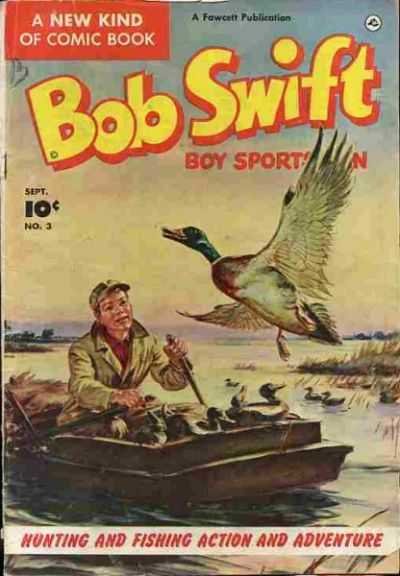 Bob Swift Boy Sportsman #3 comic cover